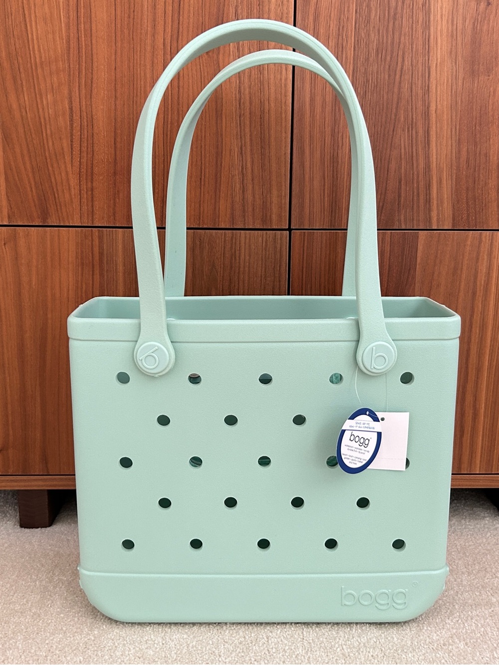 NWT Baby Bogg Bag Medium Mint Seafoam Green
